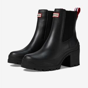 Hunter Miana heeled rain boots - size 10, NWT